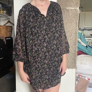 Black Long Sleeve A New Day Dress Size XS